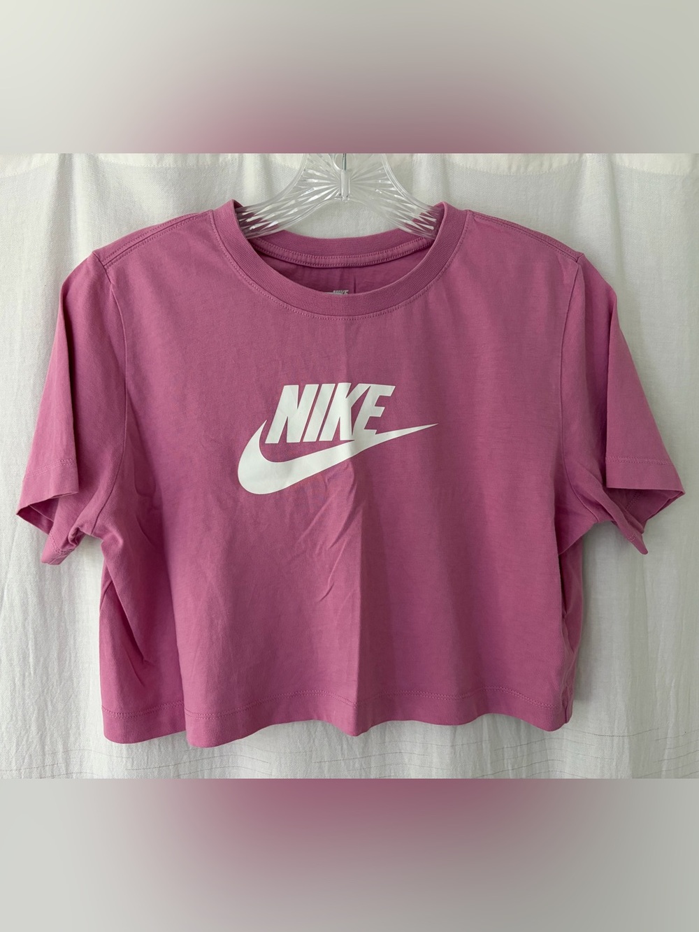 Nike Girls' Cropped Logo Tee